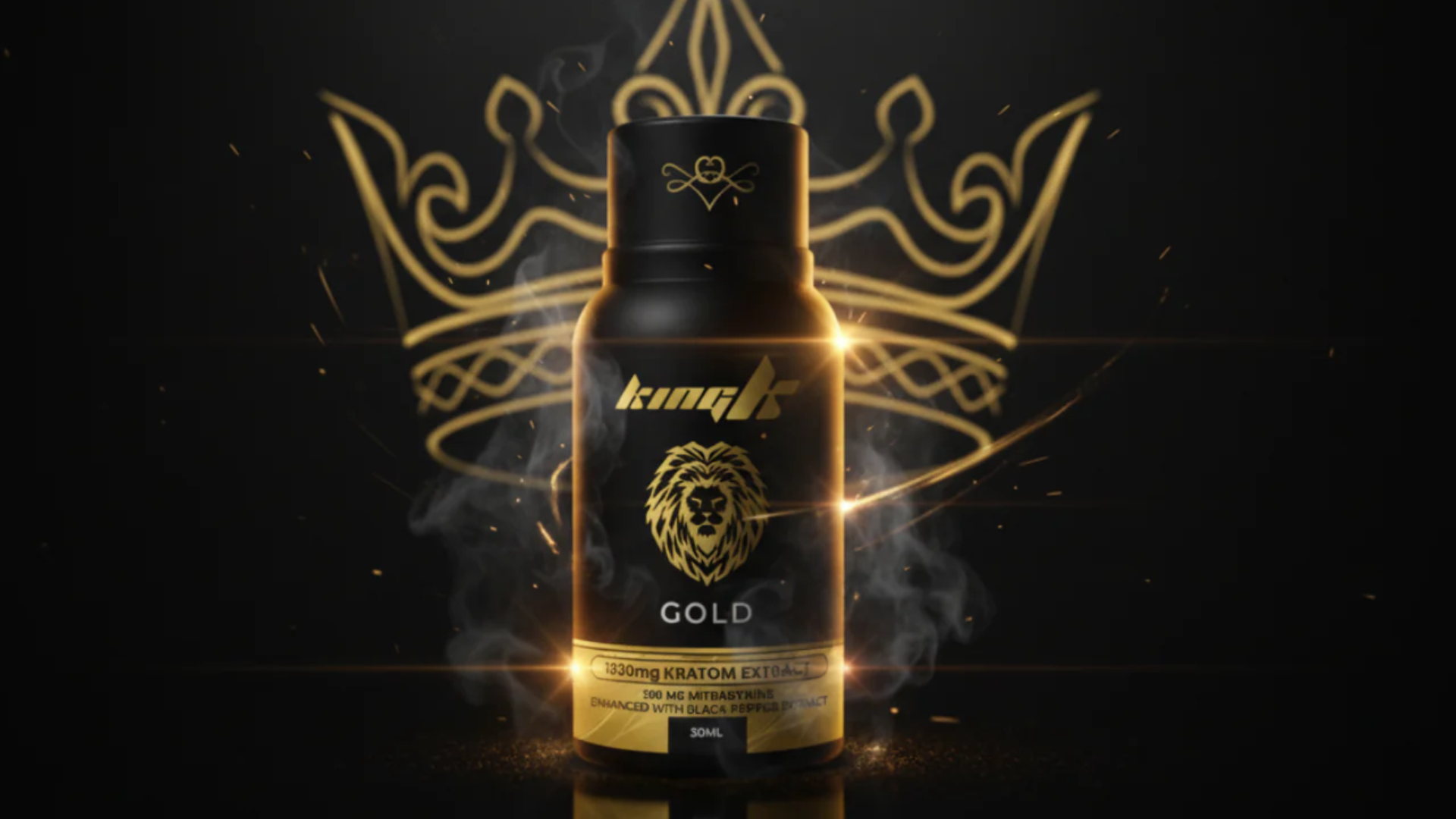 Unleash Your Inner Monarch with King K Gold Liquid Kratom Shot