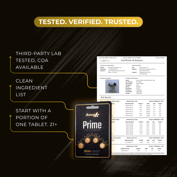 KING K PRIME Extract Tablets
