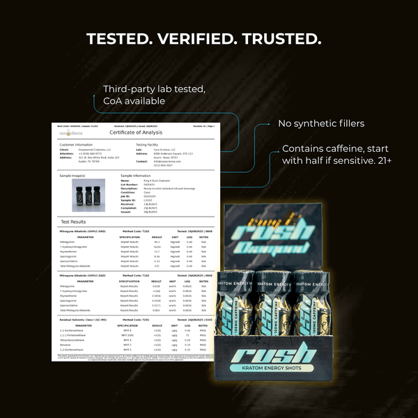 King K Rush Diamond – Kratom Energy Shot