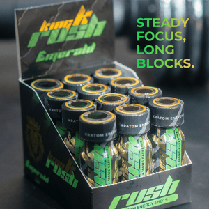 King K Rush Emerald - Kratom Energy Shot