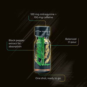 King K Rush Emerald - Kratom Energy Shot