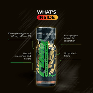 King K Rush Emerald - Kratom Energy Shot