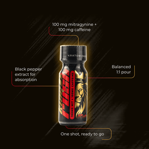 King K Rush Ruby - Kratom Energy Shot