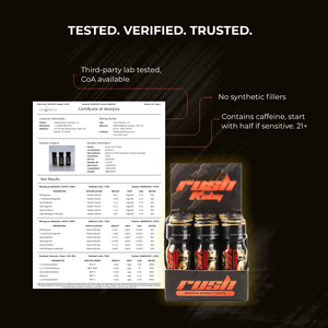 King K Rush Ruby - Kratom Energy Shot