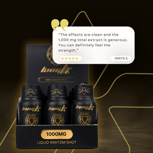 King K Gold liquid kratom extract shot customer reviews