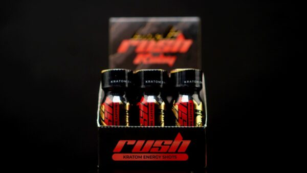 Imagen King K Rush Ruby Front Package King Kratom